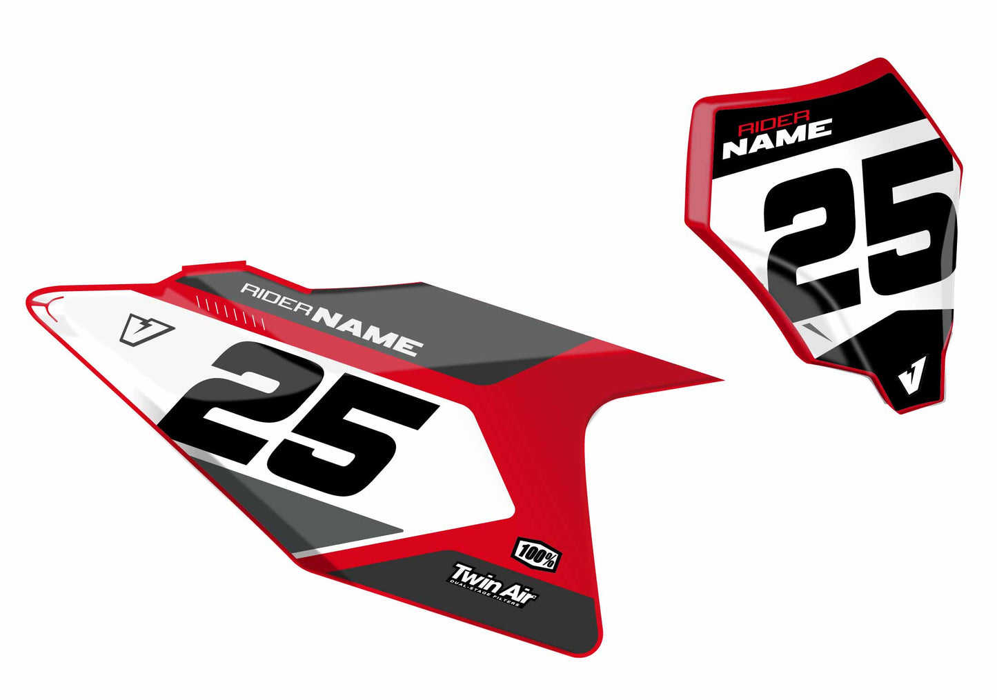 V1 Number Plate SERIES for GasGas