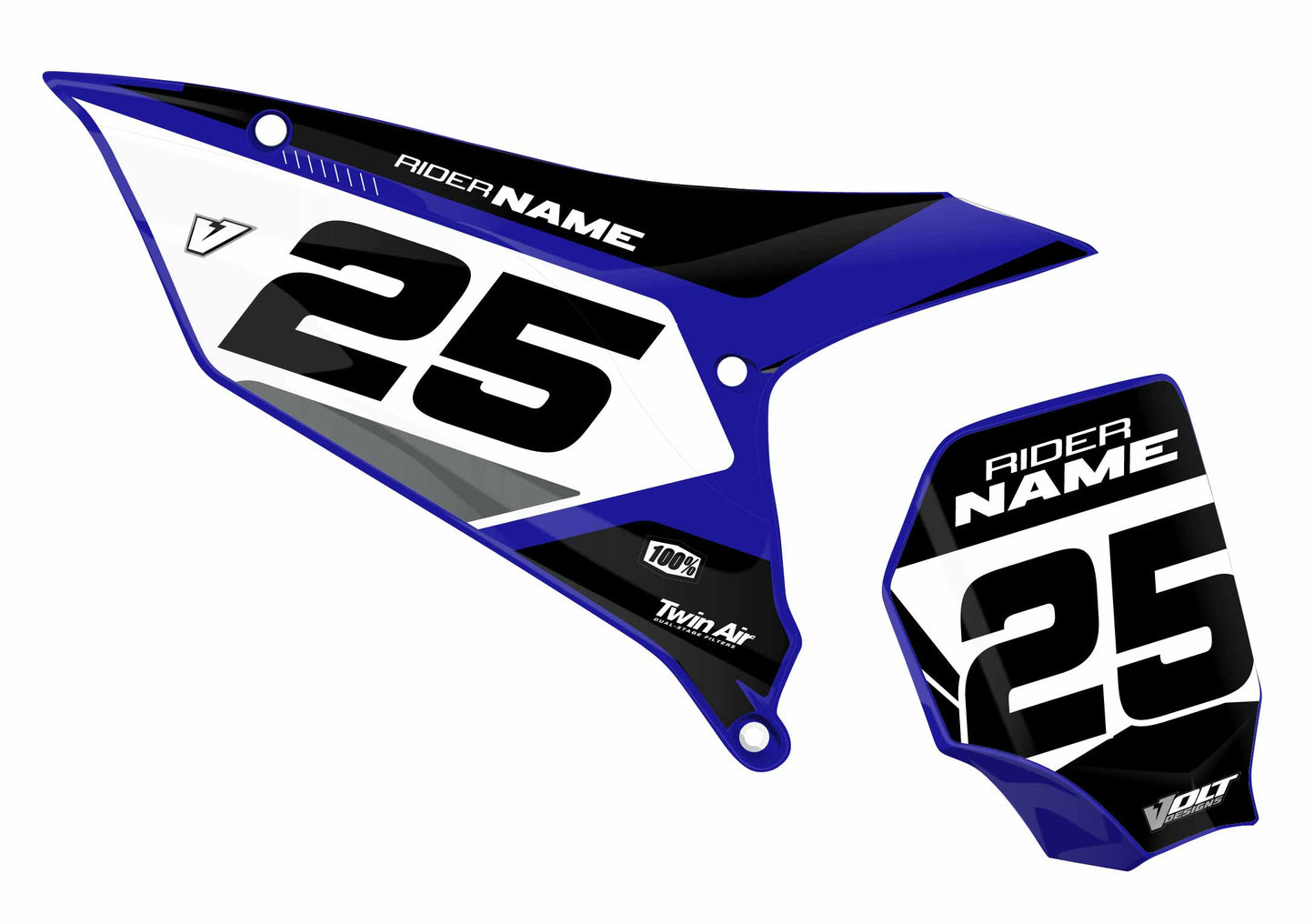 V1 Number Plate SERIES for Yamaha