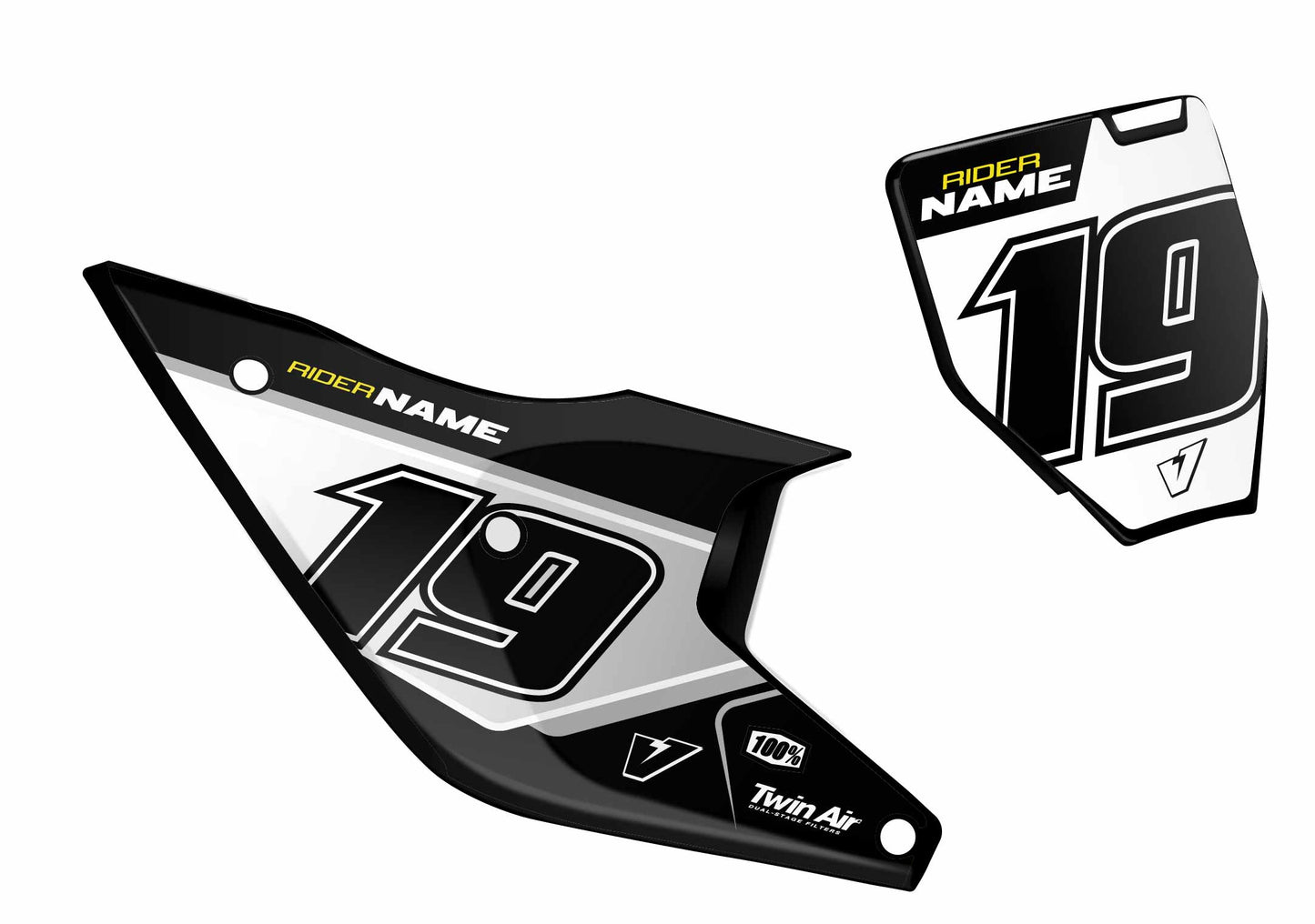 V5 Number Plate SERIES for Husqvarna