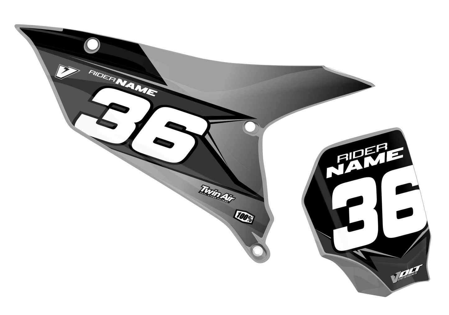 V6 Number Plate SERIES for Yamaha