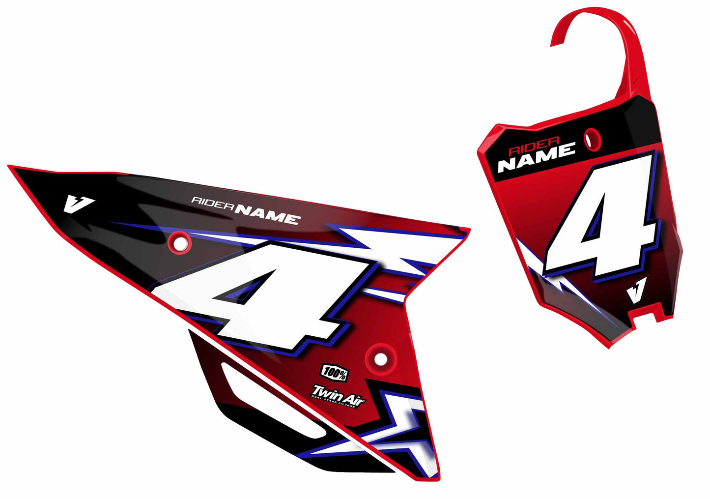 V9 Number Plate SERIES for Honda