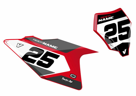 V1 Number Plate SERIES for GasGas