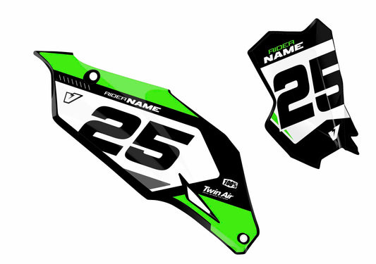 V1 Number Plate SERIES for Kawasaki
