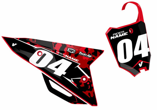 V2 Number Plate SERIES for Honda