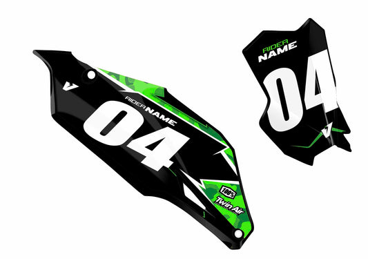 V2 Number Plate SERIES for Kawasaki