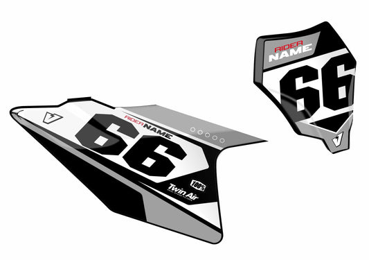 V3 Number Plate SERIES for GasGas
