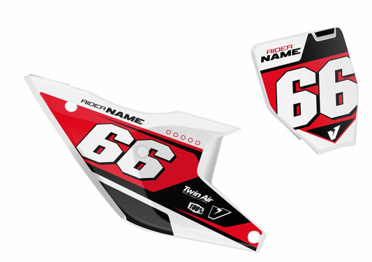 V3 Number Plate SERIES for Husqvarna