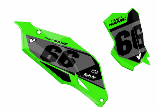 V3 Number Plate SERIES for Kawasaki
