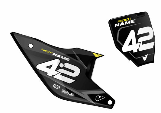 V4 Number Plate SERIES for Husqvarna