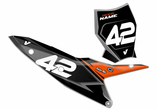V4 Number Plate SERIES for KTM