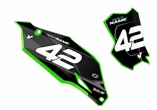 V4 Number Plate SERIES for Kawasaki