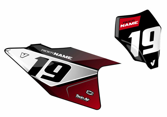 V5 Number Plate SERIES for GasGas