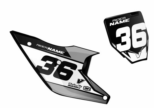V6 Number Plate SERIES for Husqvarna