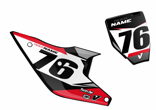 V7 Number Plate SERIES for Husqvarna