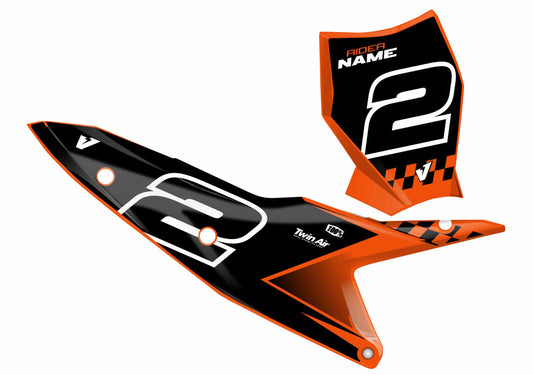 V8 Number Plate SERIES for KTM