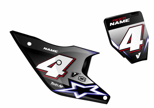 V9 Number Plate SERIES for Husqvarna